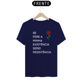 Nome do produto T-shirt Tradicional Serei Resistência