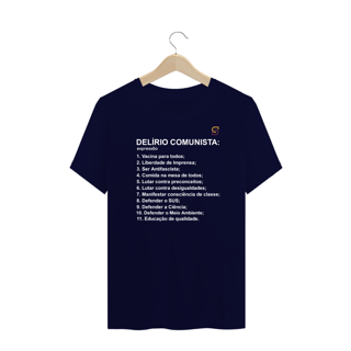 Nome do produto T-shirt Plus Size Delírio Comunista