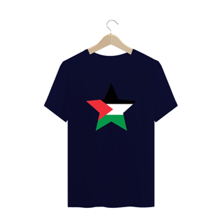 Nome do produto T-shirt Plus Size  Estrela Palestina
