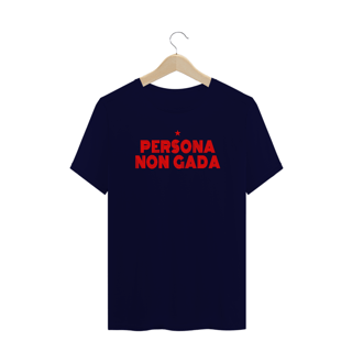Nome do produto T-shirt Plus Size Persona Non Gada