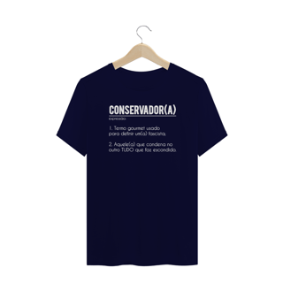 Nome do produto T-shirt Plus Size Conservador(a)