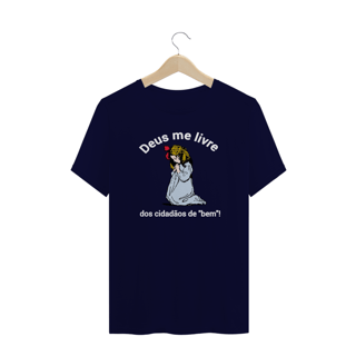 Nome do produto T-shirt Plus Size Deus me livre!