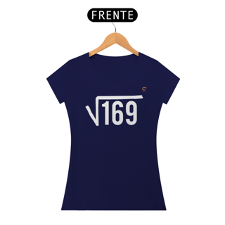 Nome do produto T-shirt Baby Look Raiz Quadrada de 169