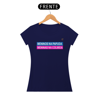 Nome do produto T-shirt Baby Look PAPUDA & COLMEIA