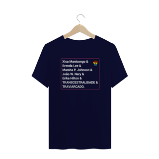 Nome do produto T-shirt Plus Size Transcestralidade