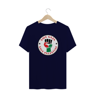 Nome do produto T-shirt Plus Size Save Gaza