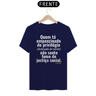 Nome do produto T-shirt Tradicional NÃO SENTE