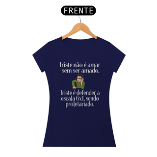 Nome do produto T-shirt Baby Look FIM DA ESCALA 6X1