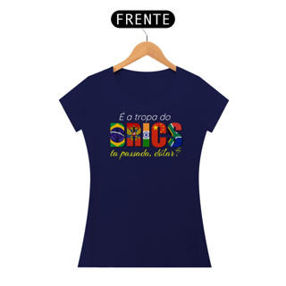 Nome do produto T-shirt Baby Look BRICS