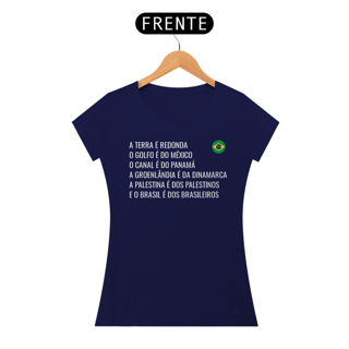 Nome do produto T-shirt Baby Look BRASIL
