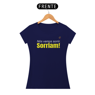 Nome do produto T-shirt Baby Look Sorriam!
