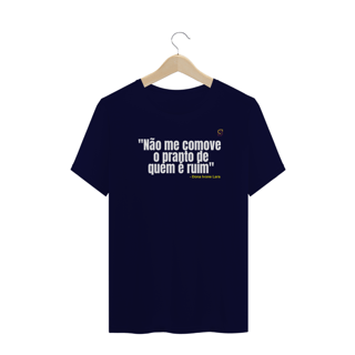 Nome do produto T-shirt Plus Size NÃO ME COMOVE