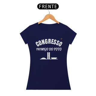 Nome do produto T-shirt Tradicional CONGRESSO INIMIGO