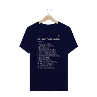Nome do produto T-shirt Plus Size Delerío Comunista