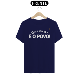 Nome do produto T-shirt Tradicional É O POVO!