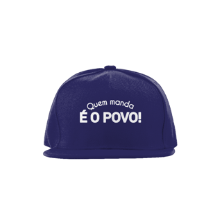 Nome do produto Boné Anatômico É O POVO!