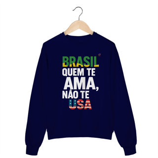 Nome do produto Moletom Prime BRASIL QUEM TE AMA