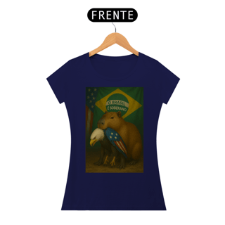 Nome do produto T-shirt Baby Look CAPIVARA
