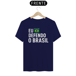 Nome do produto T-shirt Tradicional EU DEFENDO O BRASIL