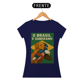 Nome do produto T-shirt Baby Look CACHORRO CARAMELO