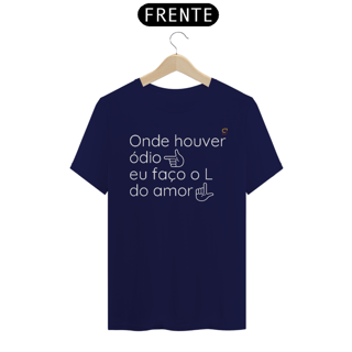 Nome do produto T-shirt Tradicional L do amor