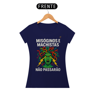 Nome do produto T-shirt Baby Look NÃO PASSARÃO