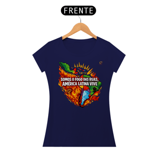 Nome do produto T-shirt Baby Look América Latina