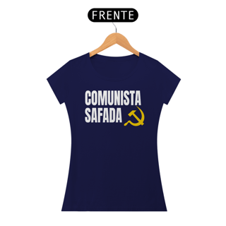 Nome do produto T-shirt Baby Look COMUNISTA SAFADA