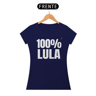 Nome do produto T-shirt Baby Look 100 LULA