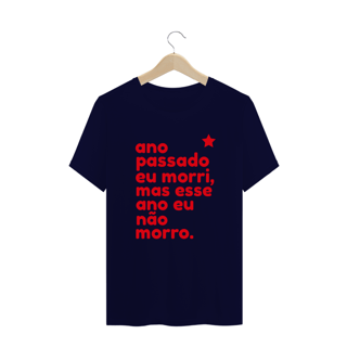 Nome do produto T-shirt Plus Size esse ano NÃO