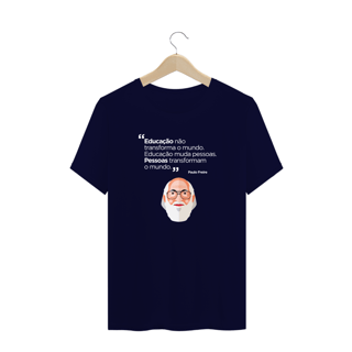 Nome do produto T-shirt Plus Size Paulo Freire