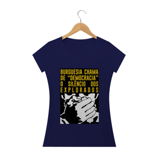 Nome do produto T-shirt Baby Look Burguesia
