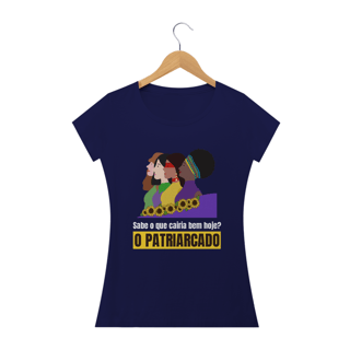 Nome do produto T-shirt Baby Look Patriarcado