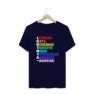 Nome do produto T-shirt Plus Size LGBTQIA+