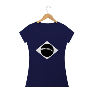 Nome do produto T-shirt Baby Look Sem Anistia!