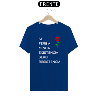 Nome do produto T-shirt Tradicional Serei Resistência