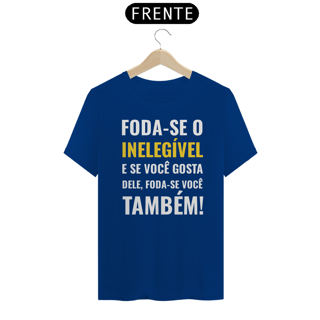 Nome do produto T-shirt Tradicional Foda-se - Inelegível