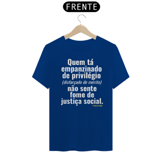 Nome do produto T-shirt Tradicional NÃO SENTE