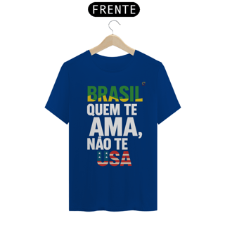 Nome do produto T-shirt Tradicional BRASIL QUEM TE AMA