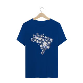 Nome do produto T-shirt Tradicional Brasil: Estrelas da Democracia