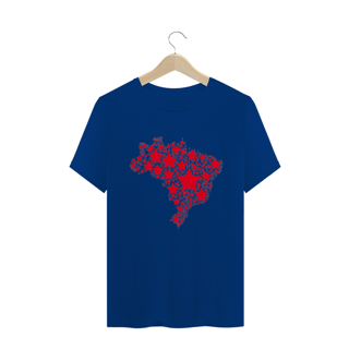 Nome do produto T-shirt Tradicional Brasil: Estrelas da Democracia