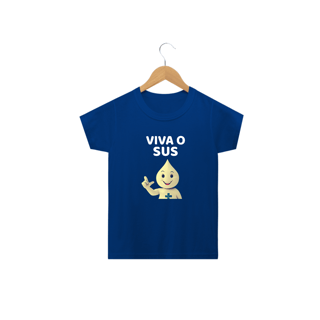 Nome do produto T-shirt Classic Infantil VIVA O SUS