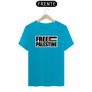 Nome do produto T-shirt Tradicional Free Palestine