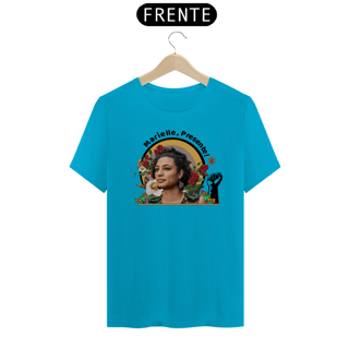 Nome do produto T-shirt Tradicional Marielle, Presente!