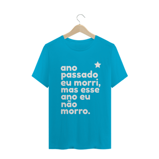 Nome do produto T-shirt  Tradicional ESSE ANO NÃO