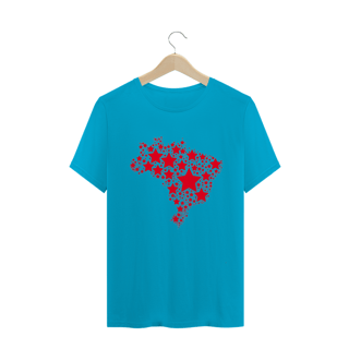 Nome do produto T-shirt Tradicional Brasil: Estrelas da Democracia