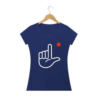 Nome do produto T-shirt Baby Look Faz o L