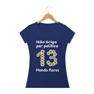 Nome do produto T-shirt Baby Look Flores