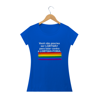 Nome do produto T-shirt Baby Look LGBTQIA+FOBIA