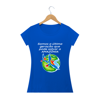 Nome do produto T-shirt Baby Look Amazônia